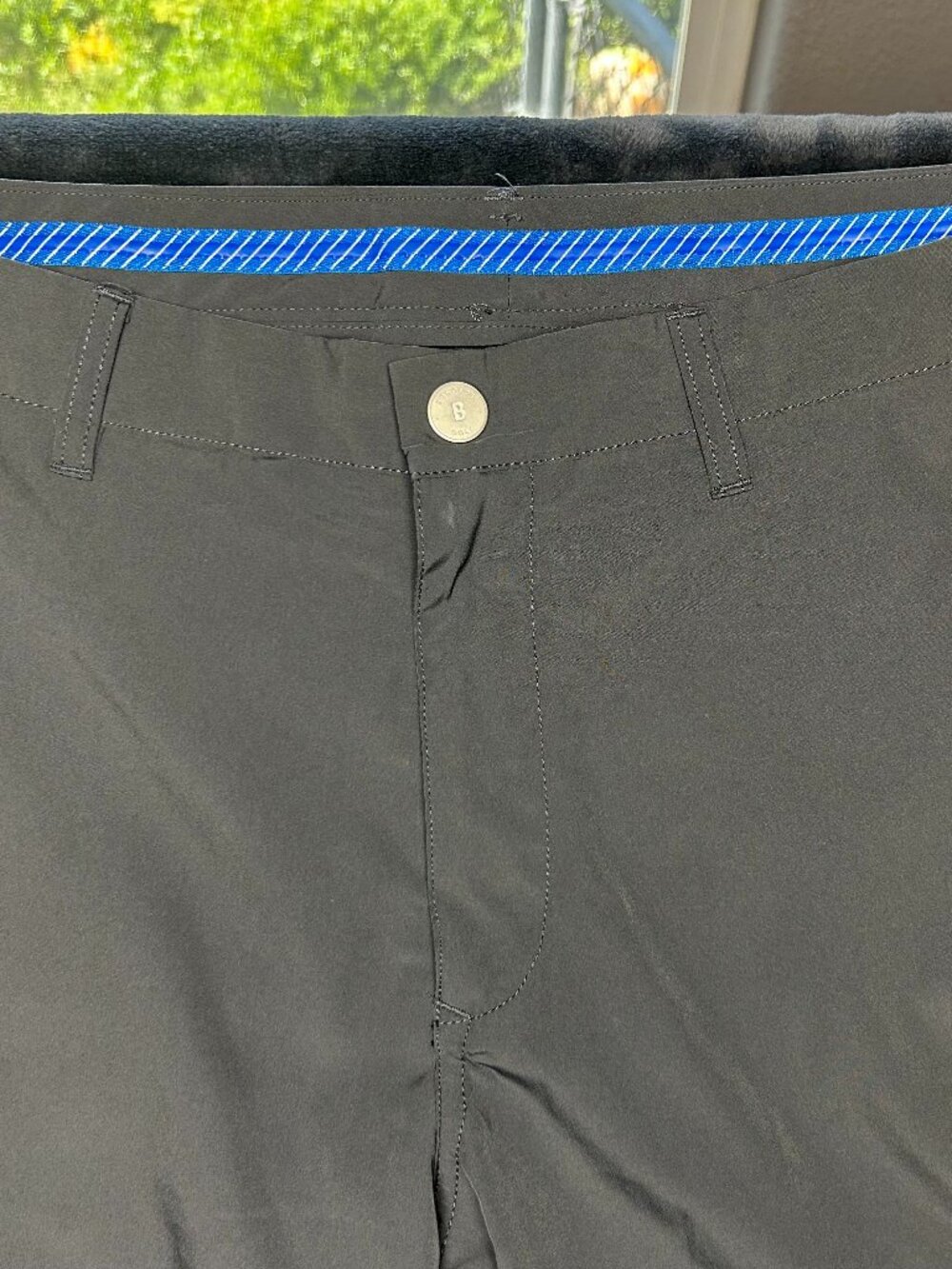 Bonobos Golf Straight Fit Pants 34X36 Dark Gray Performance Stretch